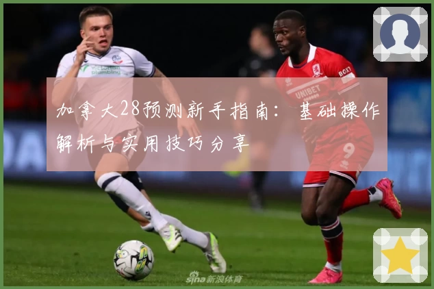 加拿大28预测新手指南:基础操作解析与实用技巧分享